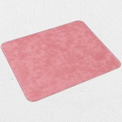 Alternative view of PU Mouse Pad Salmon