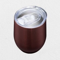 Alternative view of 12oz Wine Tumbler Rose Gold