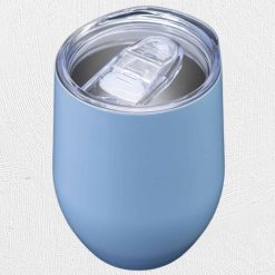 Alternative view of 12oz Wine Tumbler Blue
