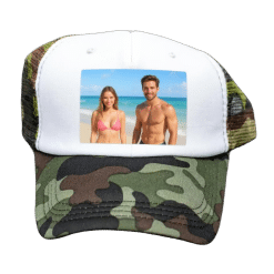 Alternative view of Cap (Truck; Camo/White, Mesh back)