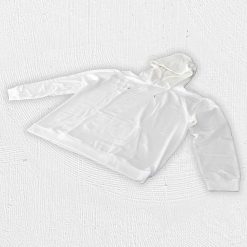 Alternative view of Small Polyester Hoodie White