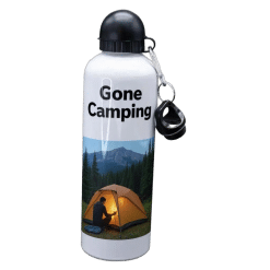 Alternative view of Water Bottle (Aluminium; White; 1000ml)