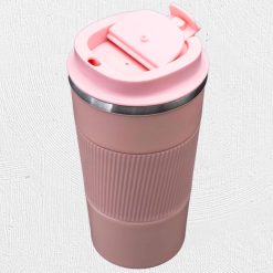 Alternative view of Cappuccino Engraving Mug Pink