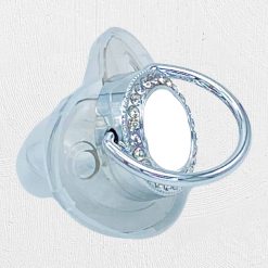 Alternative view of Baby Dummy Silver