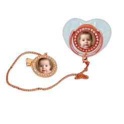 Alternative view of Dummy (Rose Gold; Sublimation; Dummy chain and clip included)