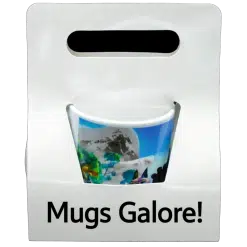 Alternative view of Mug Box (Carry handle; 10 pack; 15cm x 18cm; Cardboard; Sublimation)
