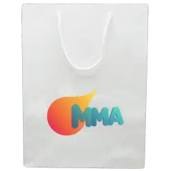 Alternative view of Paper Gift Bag A3 XL (5 pack; White Gloss; Cardboard; 30cm x 40cm) Sublimation