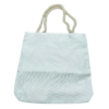 Luxury Rope Bag (White; 35cm x 35cm; Polyester; Fabric)