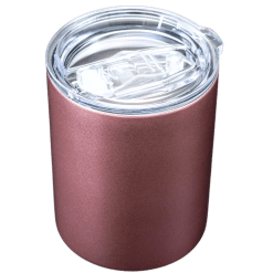 Tumbler (Whiskey; Rose Gold; Sublimation; 12oz; Stainless Steel; Double Walled)