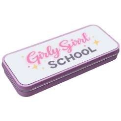 Alternative view of Pencil Case (Pink; Metal; Small)