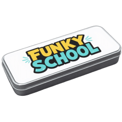 Alternative view of Tin (Small; Silver; Metal)