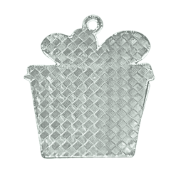 Alternative view of Metal X-Mas Gift Ornament