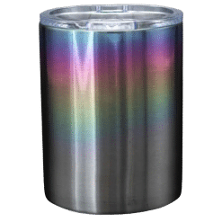 Alternative view of Tumbler (Whiskey; Silver; Sublimation; 12oz; Stainless Steel; Double Walled)