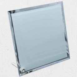 Alternative view of 20x20cm Glass Photo Display