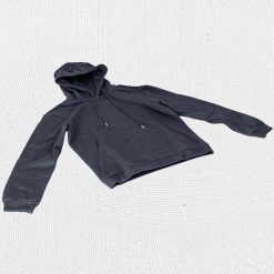 Alternative view of Small Polyester Hoodie Black