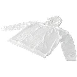 Hoodie (White; Medium; Polyester)