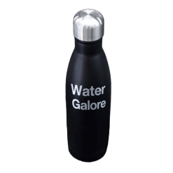 Alternative view of Water Bottle (Black; 500ml; Engrave; Stainless Steel; Double Walled)