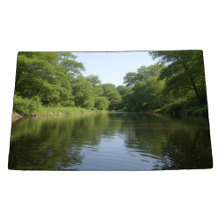 Alternative view of Plate (White; Aluminium; 40cmx60cm; Each)