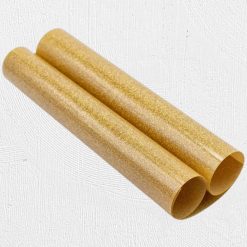 Alternative view of HTV yellow glitter cutting PU (1M) Heat transfer vinyl