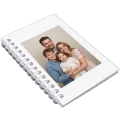 Alternative view of Book (A6; Ring Bound; White; Cardboard)