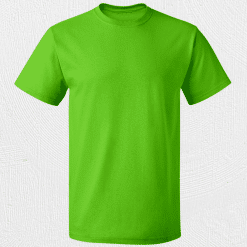 Alternative view of Small 180gsm Polyester T-shirt Lime