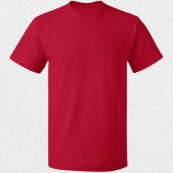 Alternative view of X Small 180gsm Polyester T-shirt Red