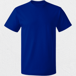 Alternative view of XXX Large 180gsm Polyester T-shirt Royal Blue