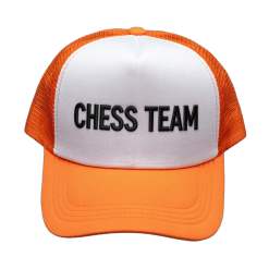 Alternative view of Cap (Truck; Orange/White, Mesh back)