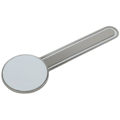 Bookmark Paper Clip (Round; White; Aluminium)