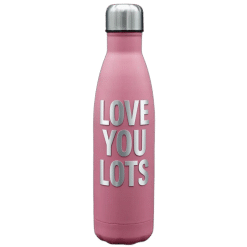 Alternative view of Water Bottle (Cheeky Pink; 500ml; Engrave; Stainless Steel; Double Walled)