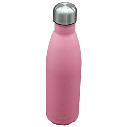 Water Bottle (Cheeky Pink; 500ml; Engrave; Stainless Steel; Double Walled)