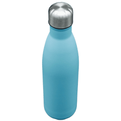 Water Bottle (Light Blue; 500ml; Engrave; Stainless Steel; Double Walled)
