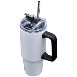 Baby Jack Mug (White; 30oz; Stainless Steel; Double Walled)