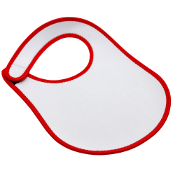 Baby Bib (Red; Neoprene Rubber)