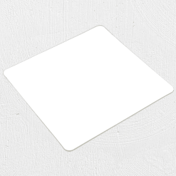 Alternative view of 90x90mm Square Cardboard Coaster