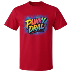 Alternative view of Soft Fabric T-shirt (Red; XSmall; Polyester)