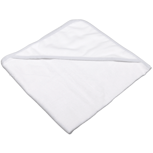 76x76cm white sublimation baby towel hat 100% polyester blank West Rand Sublimation
