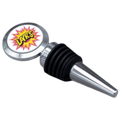 Alternative view of Metal wine stopper