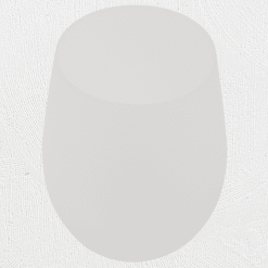 Alternative view of Frosted Wine Glass