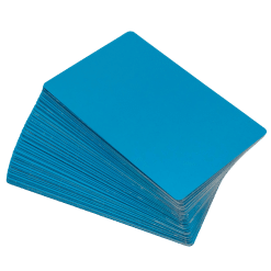 Business Cards (Blue; Aluminium; Engraving)