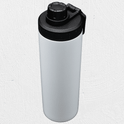 Alternative view of 20oz Skinny Stainless Steel Water Bottle White