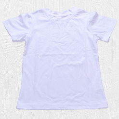 Alternative view of Kids 180gsm Polyester T-shirt White 8