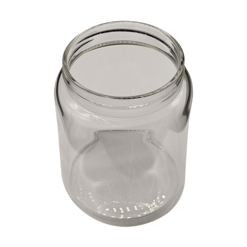 650ml Plain Glass Jar
