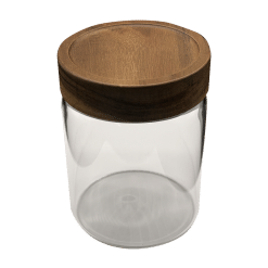 650ml Plain Glass Jar