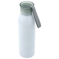 Water Bottle (Slim Line; 650ml; Grey; Single Wall; Aluminium; Sublimation)