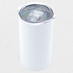 Alternative view of 12oz Skinny Stainless Steel Tumbler White