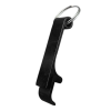 Black aluminium beer opener laser engraving blank both sides West Rand Sublimation