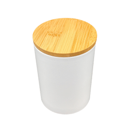 Ceramic Jar with Bamboo Lid