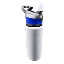 650ml Quick Spout Aluminium Bottle Blue