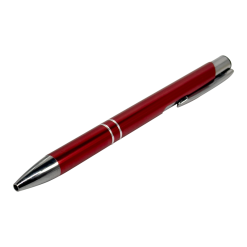 Engraving Oxford Pen Metallic Red